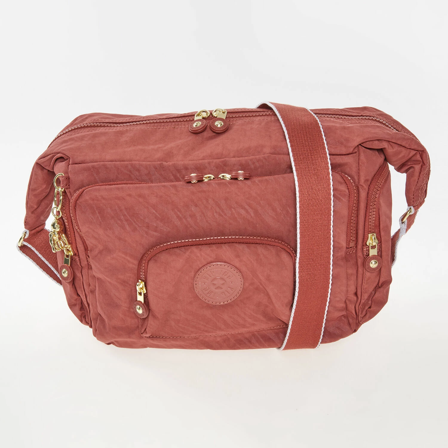 Kipling Old Rose Europa Cross Body Satchel 1 Kipling Old Rose Europa Cross Body Satchel