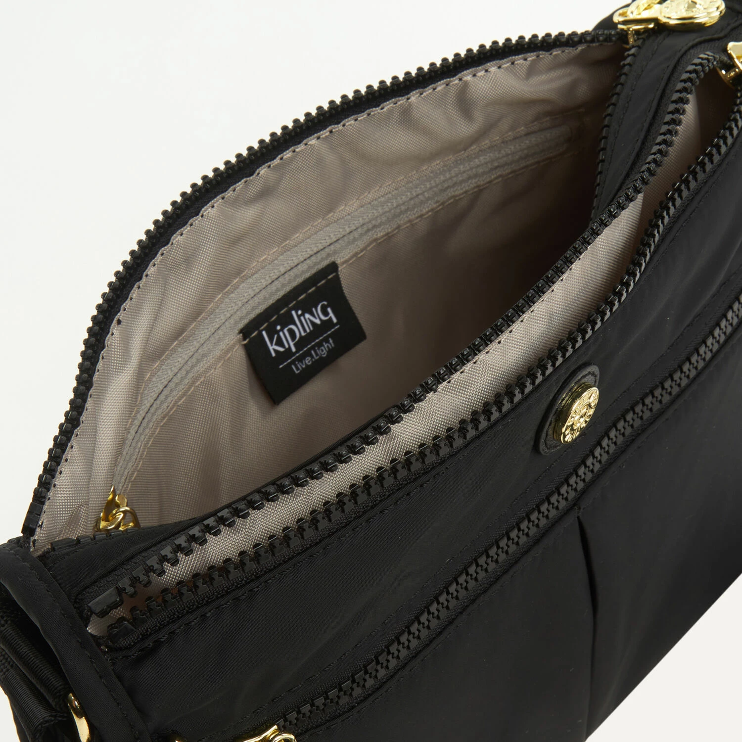 Kipling Black Hailey Cross Body Bag 3 Kipling Black Hailey Cross Body Bag - Image 3