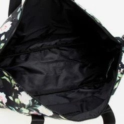 Kendall & Kylie Black Floral Print Tote Bag 5 Kendall & Kylie Black Floral Print Tote Bag -Cheap Luggage Sales Shop 11047808 large wl 03