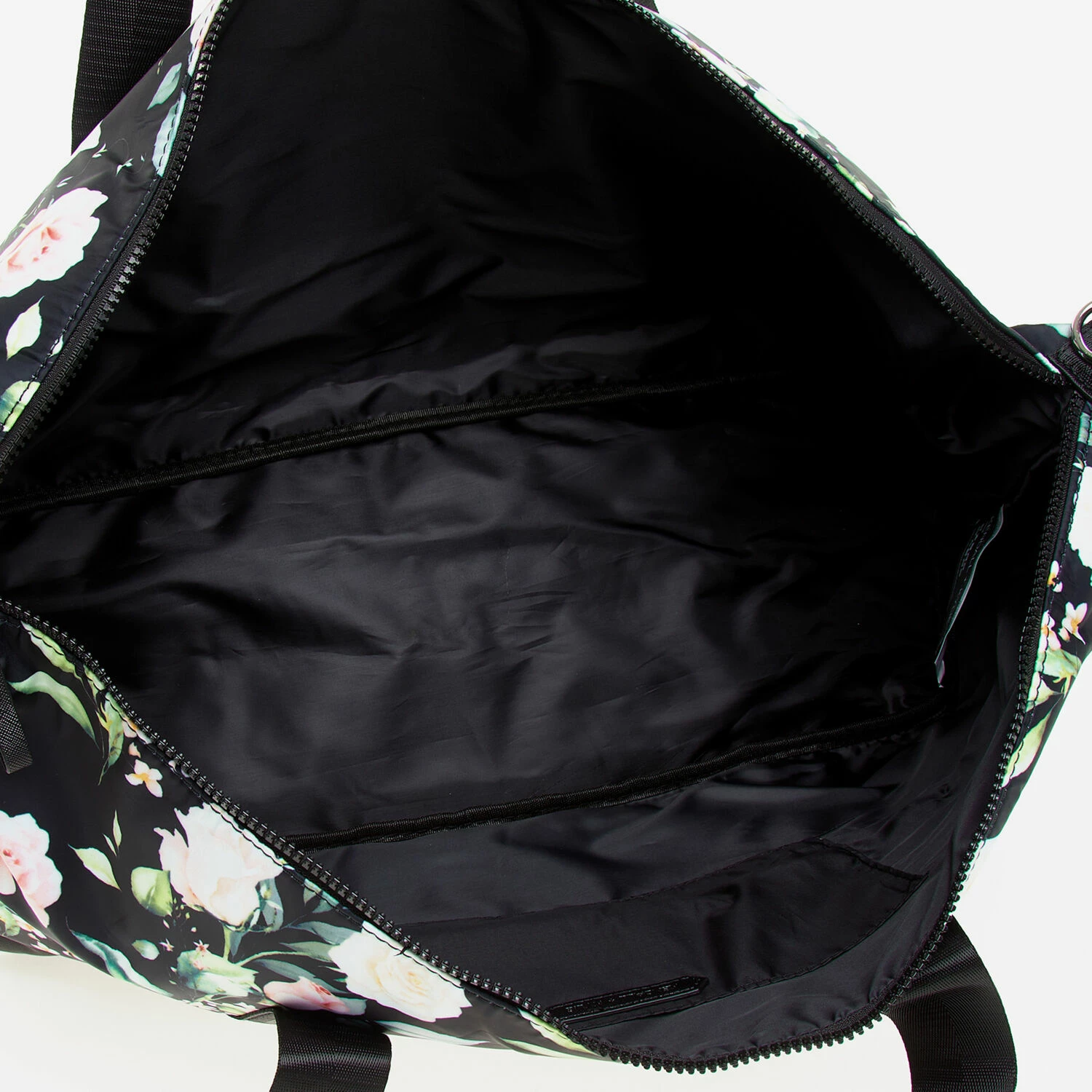 Kendall & Kylie Black Floral Print Tote Bag 3 Kendall & Kylie Black Floral Print Tote Bag - Image 3