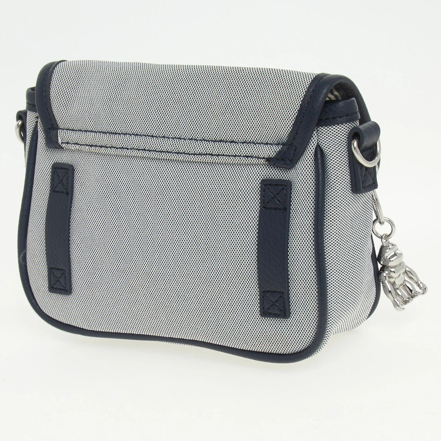 Kipling Grey Small Melange Cross Body Bag 2 Kipling Grey Small Melange Cross Body Bag - Image 2