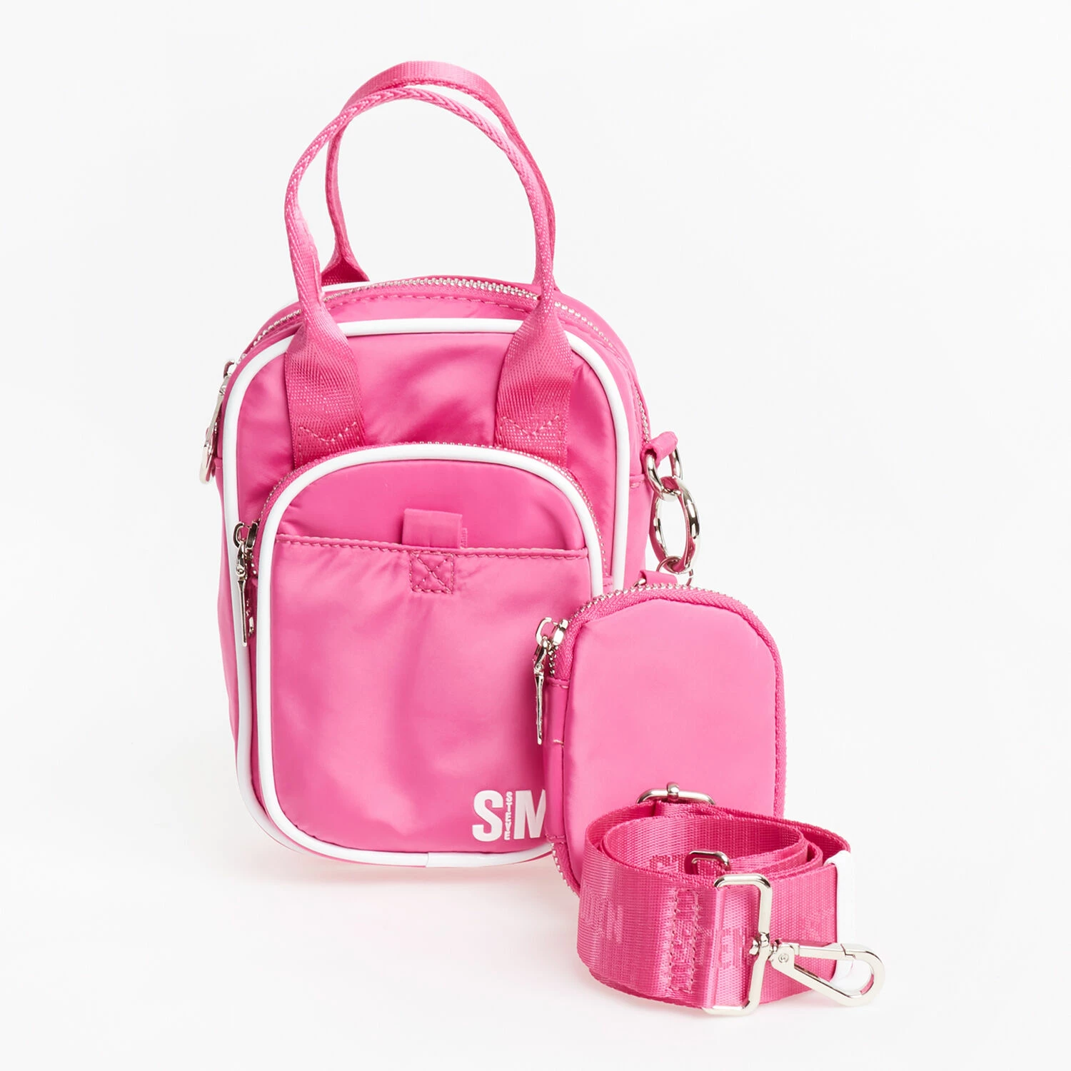 Steve Madden Pink Crossbody Bag 1 Steve Madden Pink Crossbody Bag