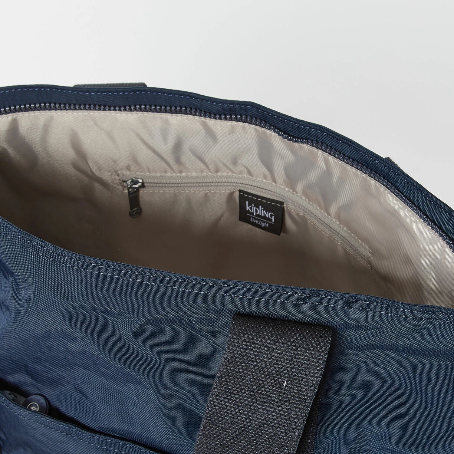 Kipling Navy Branded Tote Bag 3 Kipling Navy Branded Tote Bag - Image 3