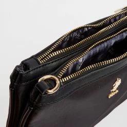 US Polo Assn Black Houston Cross Body Bag -Cheap Luggage Sales Shop 11958520 large wl 03