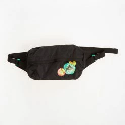 Adidas Black Floral Bum Bag
