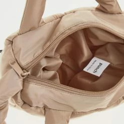 Punch Beige Puffer Shopper Bag -Cheap Luggage Sales Shop 11963946 large wl 03