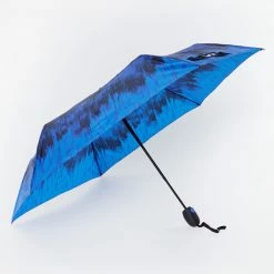 Steve Madden Blue Ink Effect Umbrella