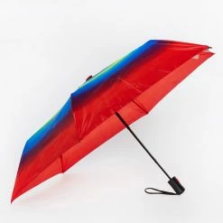 Steve Madden Red & Blue Ombre Umbrella