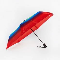Steve Madden Multicolour Ombre Striped Umbrella