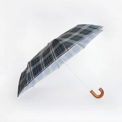 Joules Tartan Foldable Umbrella