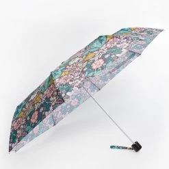 The Original Morris & Co Grey Multicolour Floral Umbrella