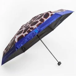Dune Blue & Beige Animal Pattern Umbrella
