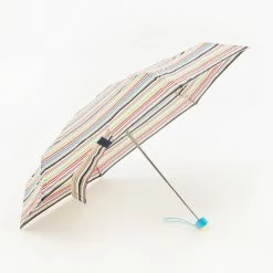 Totes Multicolour Striped Compact Umbrella