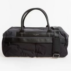 Ted Baker Black Branded Weekend Bag