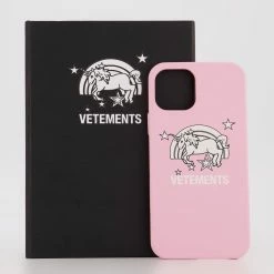 Vetements Pink Unicorn Phone Case