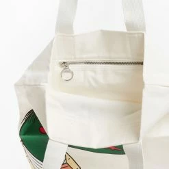 Lacoste White Pap Croc Tote Bag -Cheap Luggage Sales Shop 34837957 large wl 03